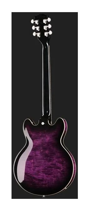 Gibson ES-339 Figured D Purple Burst, vista posteriore del corpo