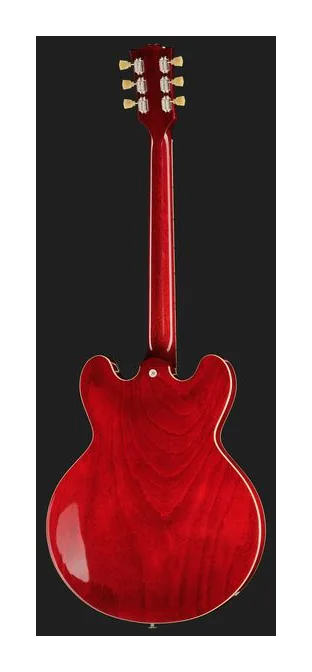 Gibson ES-345 60s Cherry, curve del body viste dall'alto