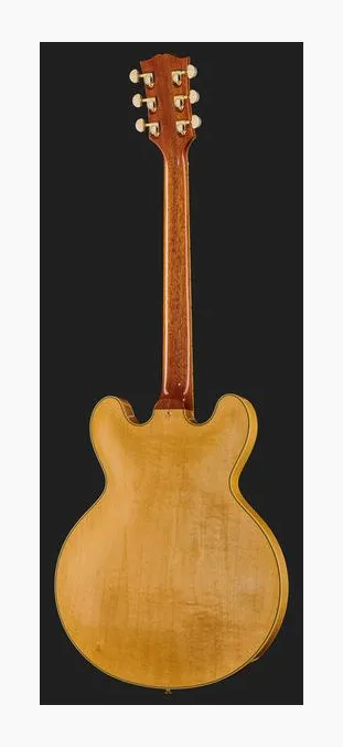 Gibson 1959 ES-355 Reissue VN VOS, corpo e verniciatura in primo piano