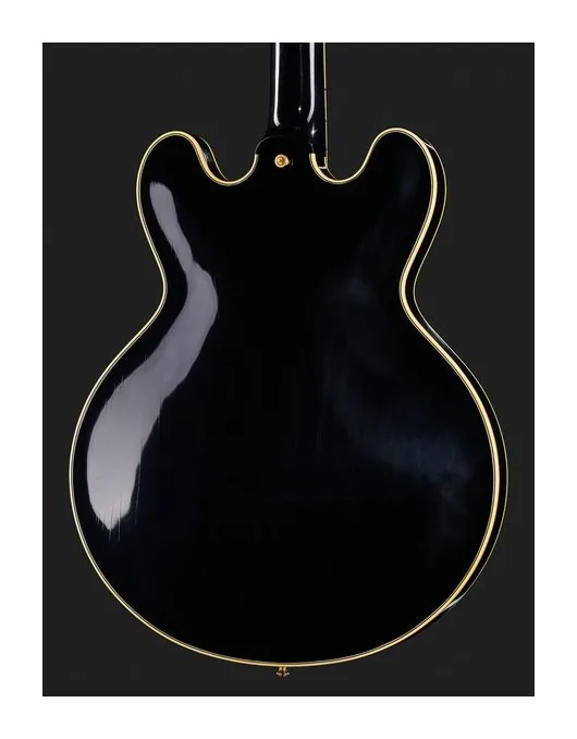 Gibson 1959 ES-355 Reissue EB ULA, corpo e verniciatura in primo piano