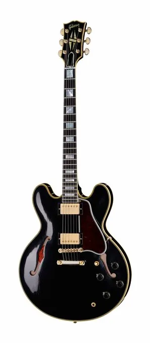 Gibson 1959 ES-355 Reissue EB ULA in primo piano frontale
