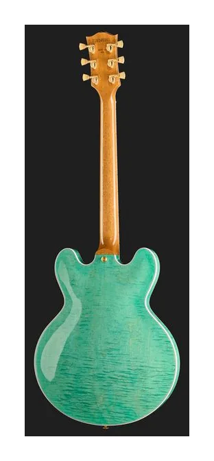 Gibson ES Supreme Seafoam Green, pickup e manopole dei controlli