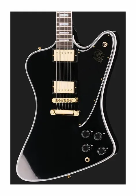 Gibson Firebird Custom Ebony, vista posteriore del corpo