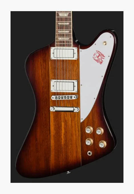 Gibson Firebird Platypus Tobacco SB, pickup e manopole dei controlli