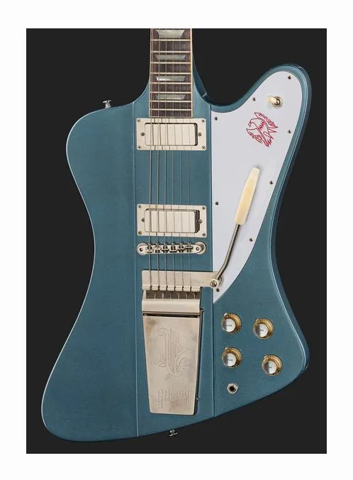 Gibson 1963 Firebird V Reissue PB ULA, paletta con meccaniche e logo