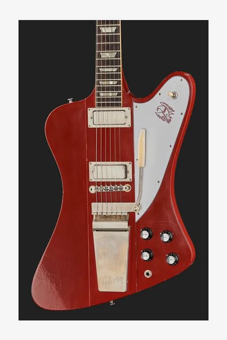 Gibson 1963 Firebird V Reissue CR ULA, capotasto e prime posizioni della tastiera
