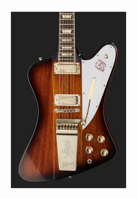 Gibson 1963 Firebird V Reissue VOS, paletta con meccaniche e logo