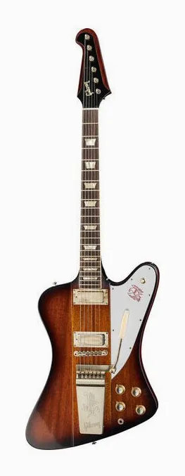 Gibson 1963 Firebird V Reissue VOS fotografato frontalmente