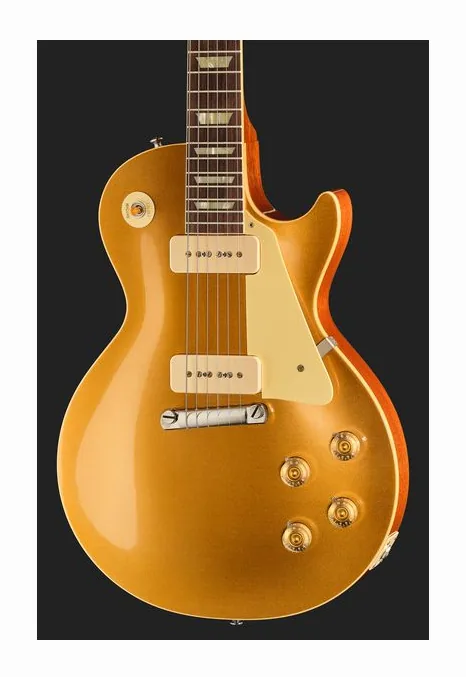 Gibson Les Paul 54 Goldtop VOS, selettore pickup e jack di uscita