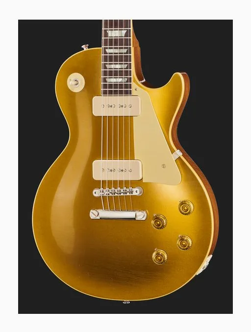 Gibson Les Paul 56 Goldtop ULA, paletta con meccaniche e logo