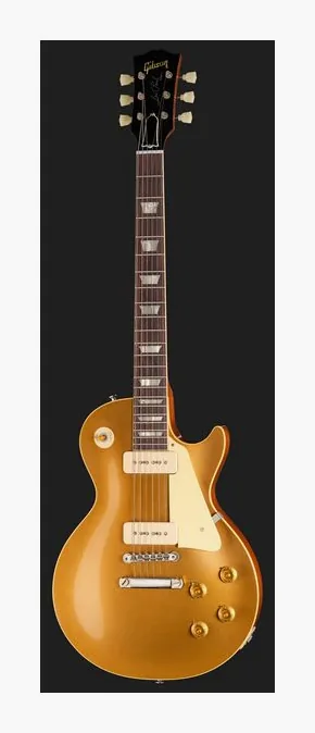 Gibson Les Paul 56 Goldtop VOS, manico e tastiera visti di lato