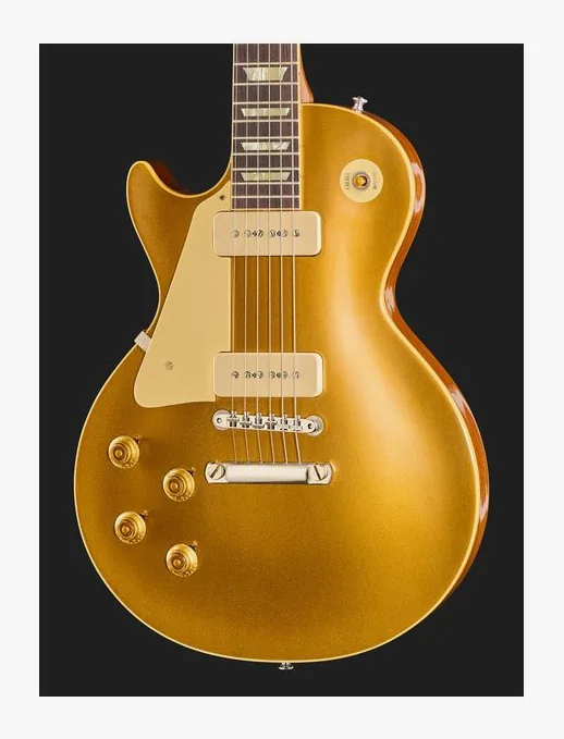 Gibson Les Paul 56 Goldtop VOS LH, corpo e verniciatura in primo piano