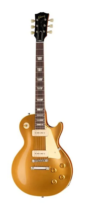 Gibson Les Paul 56 Goldtop VOS fotografato frontalmente