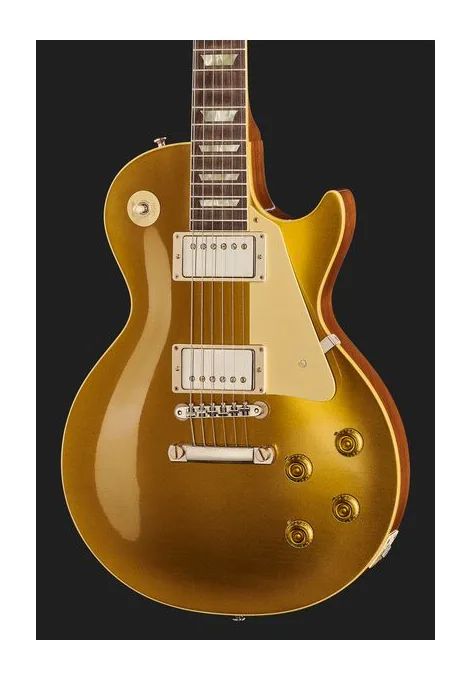 Gibson Les Paul 57 Goldtop ULA, paletta con meccaniche e logo