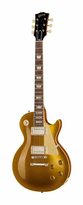Gibson Les Paul 57 Goldtop ULA visto di fronte