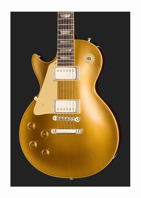 Gibson Les Paul 57 Goldtop DB VOS LH, paletta con meccaniche e logo