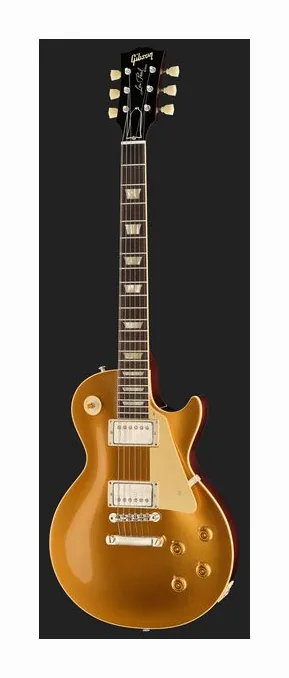 Gibson Les Paul 57 Goldtop DB VOS, paletta con meccaniche e logo