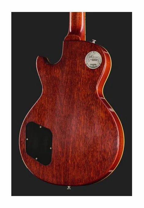 Gibson Les Paul 58 Bourbon Burst VOS, paletta con meccaniche e logo