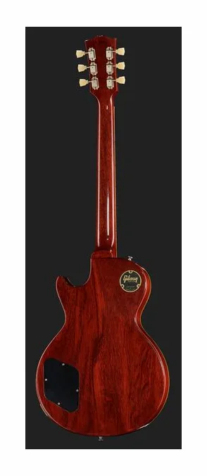 Gibson Les Paul 58 Bourbon Burst ULA, vista posteriore del corpo