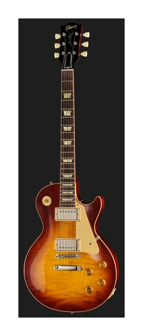 Gibson Les Paul 58 Iced Tea VOS, pickup e manopole dei controlli