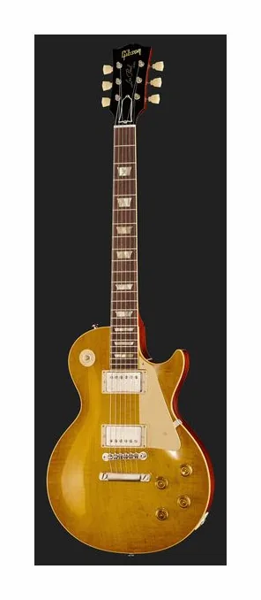 Gibson Les Paul 58 Lemon Burst VOS, selettore pickup e jack di uscita