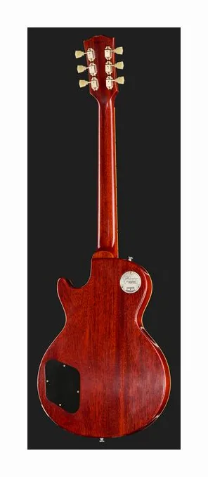 Gibson Les Paul 58 Lemon Burst LA, manico e tastiera visti di lato