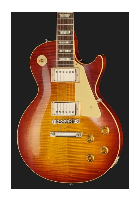 Gibson Les Paul 59 Cherry Teaburst LA, vista posteriore del corpo