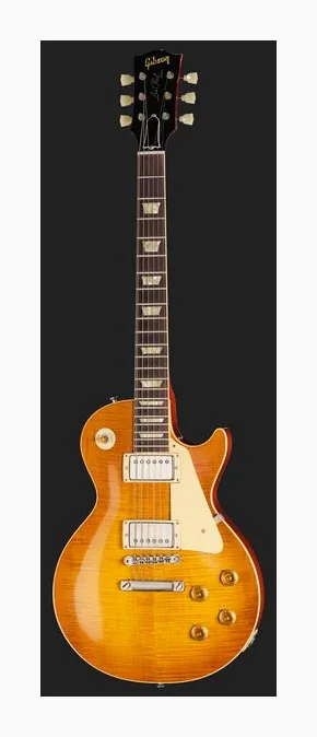 Gibson Les Paul 59 DL Light Aged, pickup e manopole dei controlli