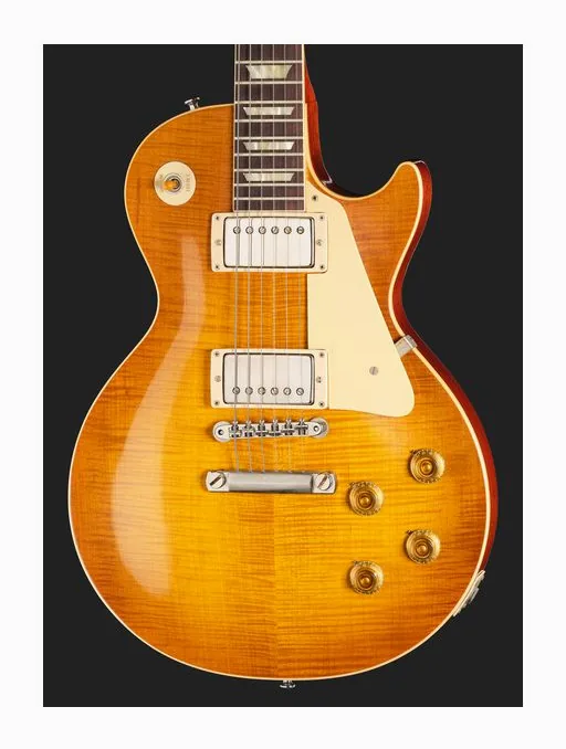 Gibson Les Paul 59 DL Light Aged, capotasto e prime posizioni della tastiera