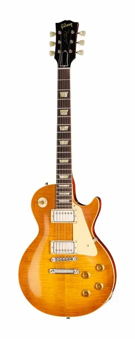 Gibson Les Paul 59 DL Light Aged fotografato frontalmente