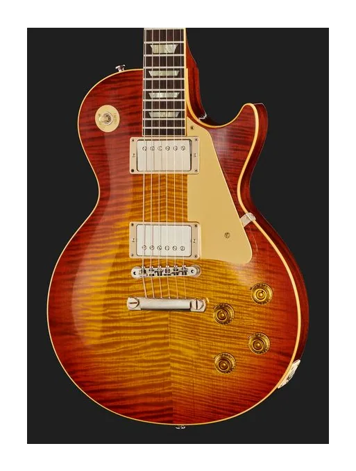 Gibson Les Paul 59 FB ULA, curve del body viste dall'alto