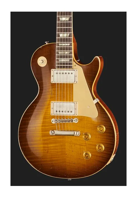 Gibson Les Paul 59 GPB Heavy Aged, paletta con meccaniche e logo
