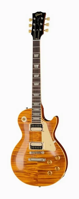 Gibson Les Paul 59 HPT MF #1 fotografato frontalmente