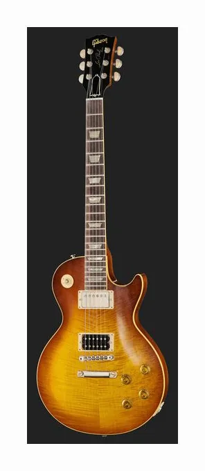 Gibson Les Paul 59 HPT DIT #2, curve del body viste dall'alto