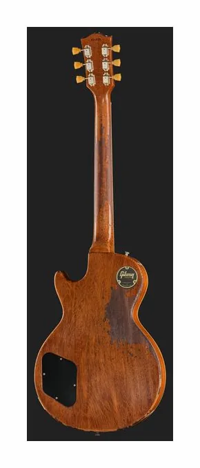 Gibson Les Paul 59 Lemonburst UHA, pickup e manopole dei controlli