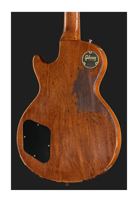 Gibson Les Paul 59 Lemonburst UHA, manico e tastiera visti di lato