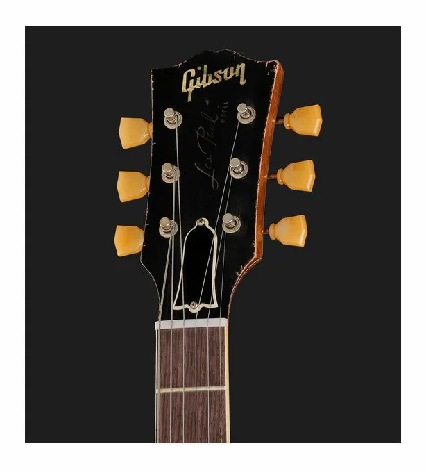 Gibson Les Paul 59 Lemonburst UHA, vista posteriore del corpo