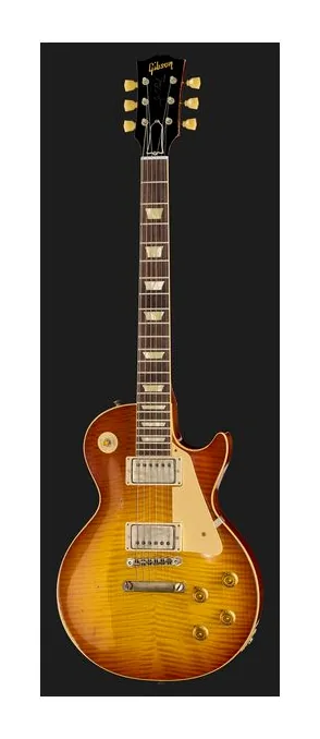 Gibson Les Paul 59 SITF HA HPT, corpo e verniciatura in primo piano