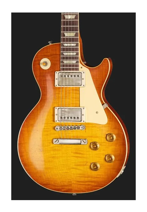 Gibson Les Paul 59 SITF Heavy Aged, curve del body viste dall'alto