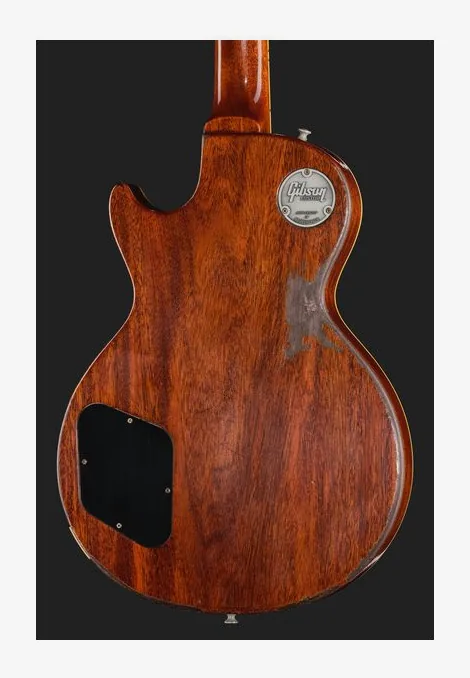 Gibson Les Paul 59 SITF Heavy Aged, curve del body viste dall'alto