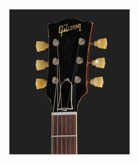 Gibson Les Paul 59 SITF Heavy Aged, curve del body viste dall'alto