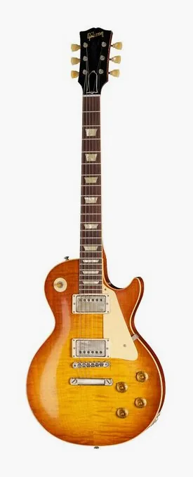 Gibson Les Paul 59 SITF Heavy Aged in primo piano frontale