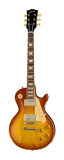 Gibson Les Paul 59 SITF HA HPT fotografato frontalmente