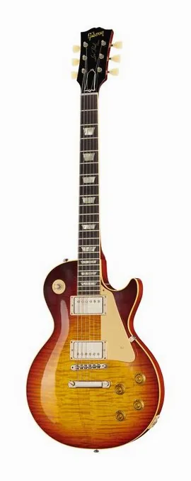 Gibson Les Paul 59 Southern Fade ULA visto di fronte
