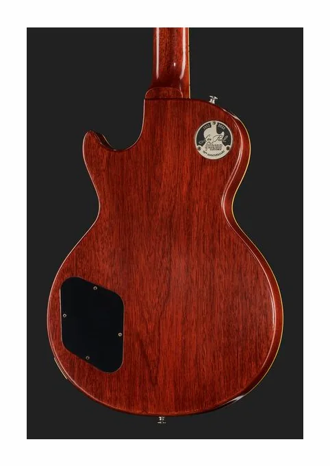 Gibson Les Paul 59 STB ULA, corpo e verniciatura in primo piano