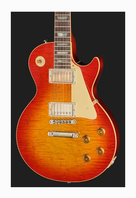 Gibson Les Paul 59 Washed Ch VOS #2, capotasto e prime posizioni della tastiera