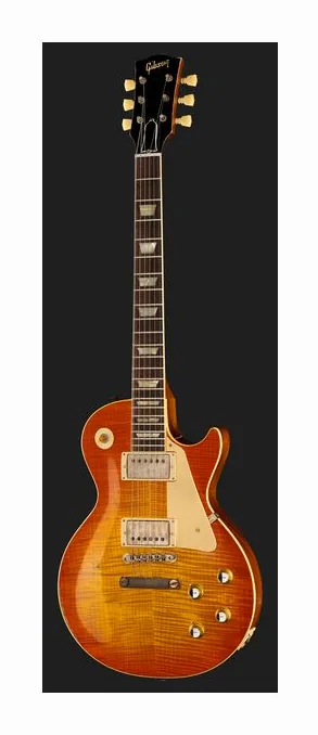 Gibson Les Paul 60 HA HPT TB, manico e tastiera visti di lato