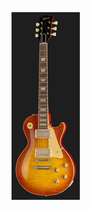 Gibson Les Paul 60 Iced Tea VOS, manico e tastiera visti di lato