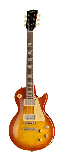 Gibson Les Paul 60 Iced Tea VOS in primo piano frontale