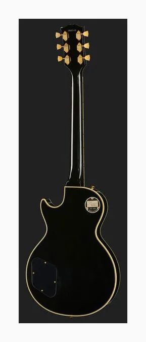 Gibson Les Paul 68 Custom Ebony ULA, vista posteriore del corpo